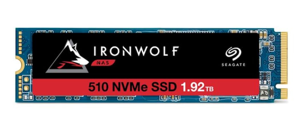 希捷发布IronWolf 510 NVMe SSD：NAS专用，最高1.92TB容量