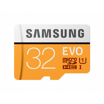 三星（SAMSUNG）存储卡 传输速度95MB/s Class10 高速TF卡（Micro SD卡）黄色升级版